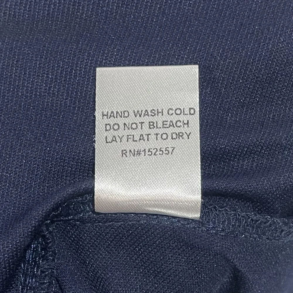 Roolee Wide Leg V-Neck Short Sleeve Neptune Navy Jumpsuit Adjustable Waist Belt - Picture 12 of 12